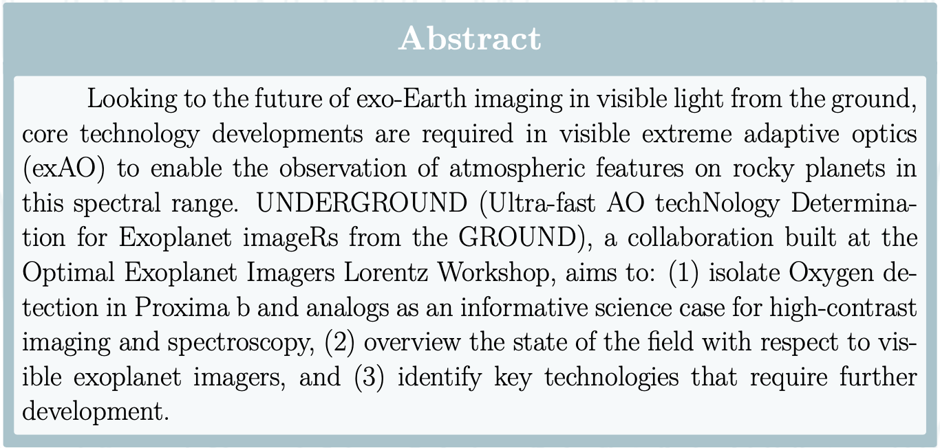 Visible AO for ELTs at SPIE 2023